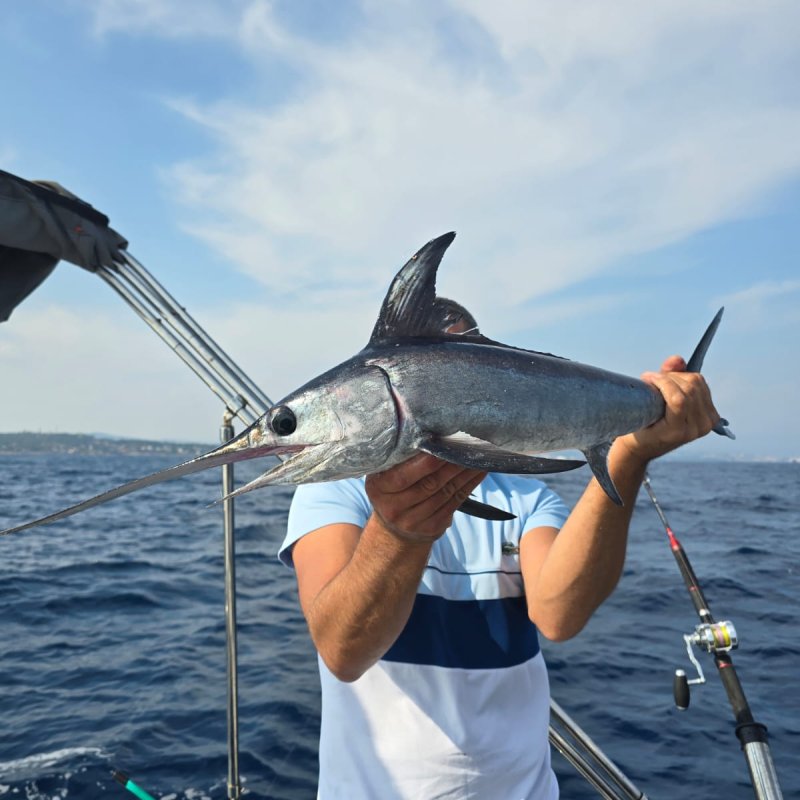 An exciting fishing trip on the French Riviera