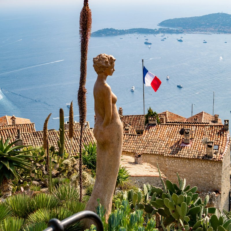 Amazing hilltop Villages : Eze, Peille, St Agnès, Roquebrune.